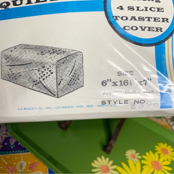 70s Toaster Cover NOS - Picture 5 of 5